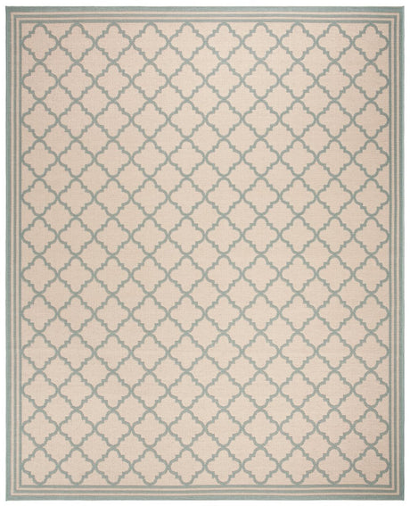 Safavieh Beach House Bhs121L Cream/Aqua Rugs.