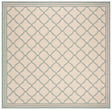 Safavieh Beach House Bhs121L Cream/Aqua Rugs.
