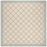 Safavieh Beach House Bhs121L Cream/Aqua Rugs.