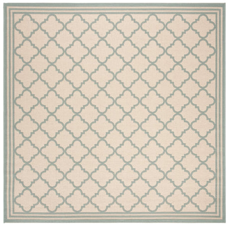 Safavieh Beach House Bhs121L Cream/Aqua Rugs.