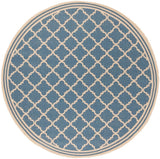 Safavieh Beach House Bhs121M Blue/Creme Rug.