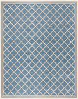 Safavieh Beach House Bhs121M Blue/Creme Rug.