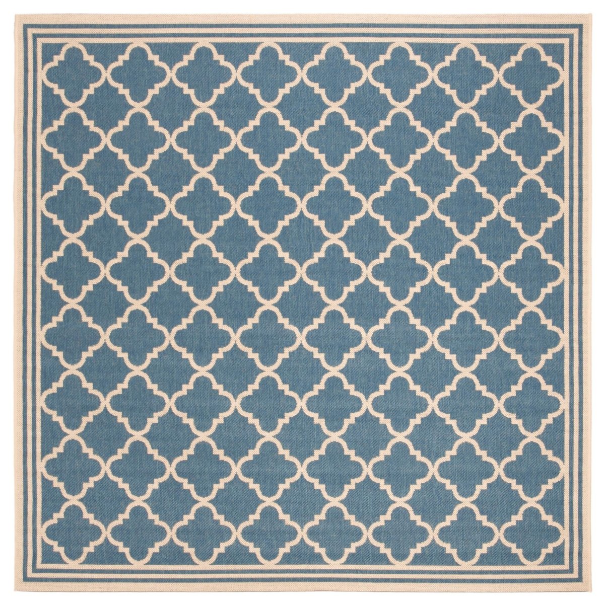 Safavieh Beach House Bhs121M Blue/Creme Rug.