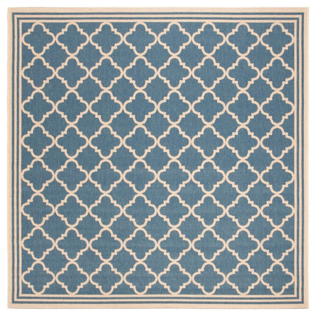 Safavieh Beach House Bhs121M Blue/Creme Rug.