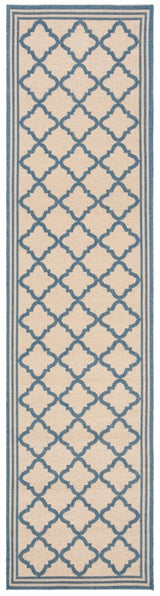 Safavieh Beach House Bhs121N Cream/Blue Rug.