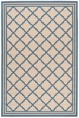 Safavieh Beach House Bhs121N Cream/Blue Rug.