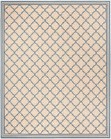 Safavieh Beach House Bhs121N Cream/Blue Rug.