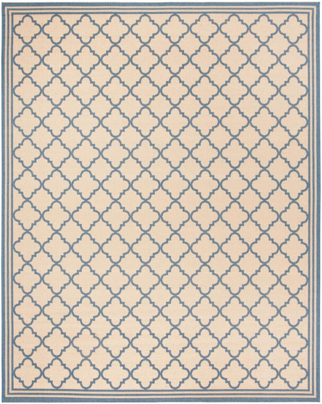 Safavieh Beach House Bhs121N Cream/Blue Rug.