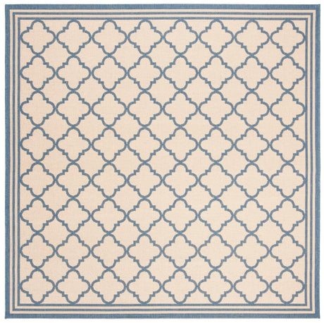 Safavieh Beach House Bhs121N Cream/Blue Rug.