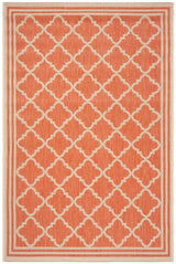 Safavieh Beach House Bhs121P Rust/Creme Rug.