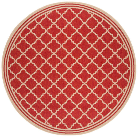 Safavieh Beach House Bhs121Q Red/Creme Rugs.