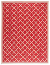 Safavieh Beach House Bhs121Q Red/Creme Rugs.