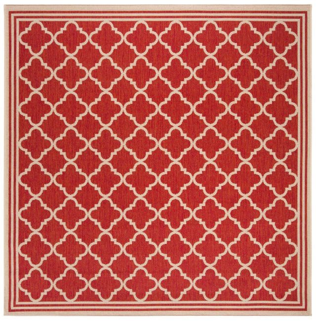 Safavieh Beach House Bhs121Q Red/Creme Rugs.