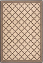 Safavieh Beach House Bhs121U Creme/Brown Rug.