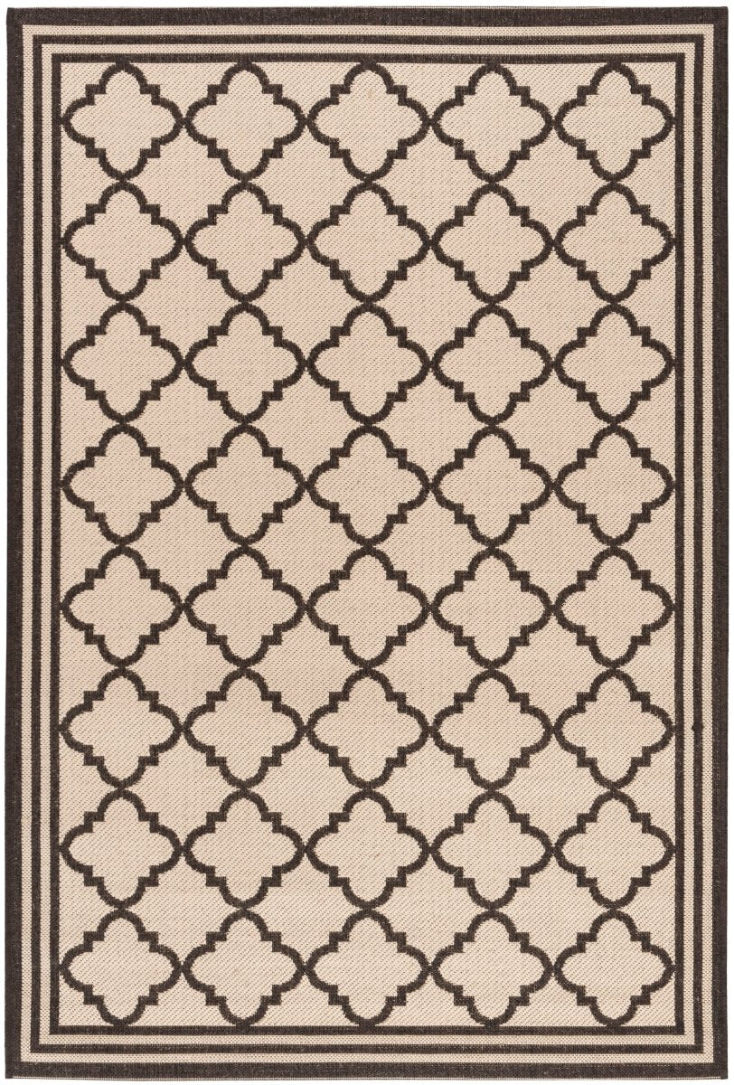 Safavieh Beach House Bhs121U Creme/Brown Rug.