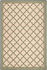 Safavieh Beach House Bhs121W Cream/Green Rug.