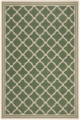 Safavieh Beach House Bhs121Y Green/Creme Rug.