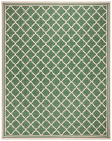 Safavieh Beach House Bhs121Y Green/Creme Rug.