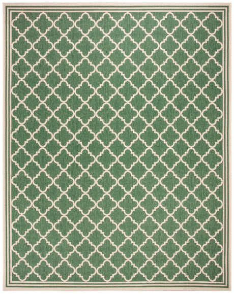 Safavieh Beach House Bhs121Y Green/Creme Rug.