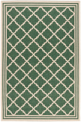Safavieh Beach House Bhs121Y Green/Creme Rug.