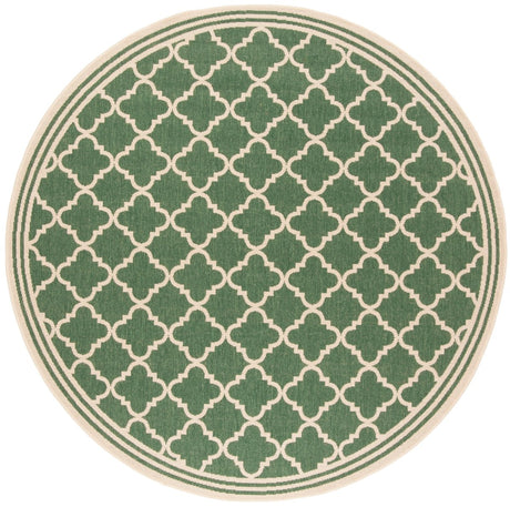 Safavieh Beach House Bhs121Y Green/Creme Rug.