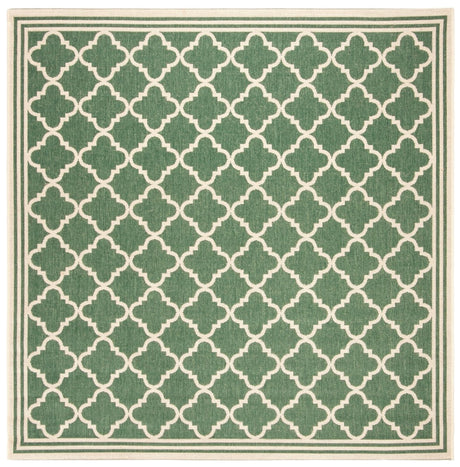 Safavieh Beach House Bhs121Y Green/Creme Rug.