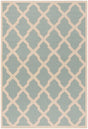 Safavieh Beach House Bhs122K Aqua/Cream Rugs.