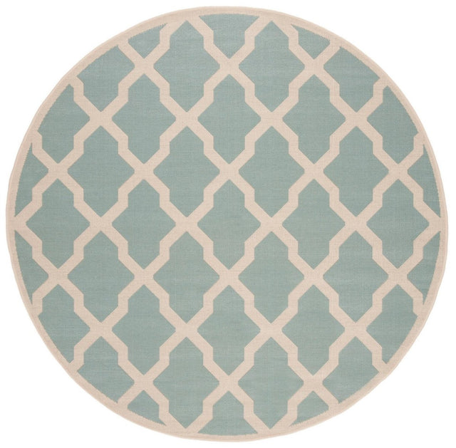 Safavieh Beach House Bhs122K Aqua/Cream Rugs.