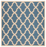 Safavieh Beach House Bhs122M Blue/Creme Rug.