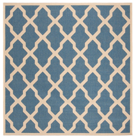 Safavieh Beach House Bhs122M Blue/Creme Rug.