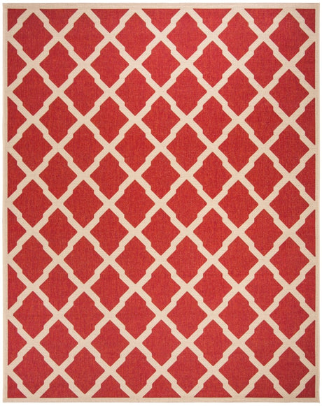 Safavieh Beach House Bhs122Q Red/Creme Rug.