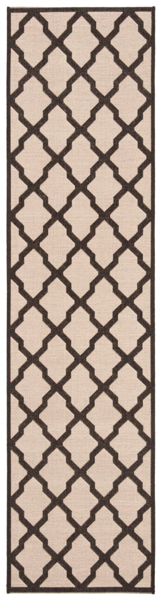 Safavieh Beach House Bhs122U Creme/Brown Rug.