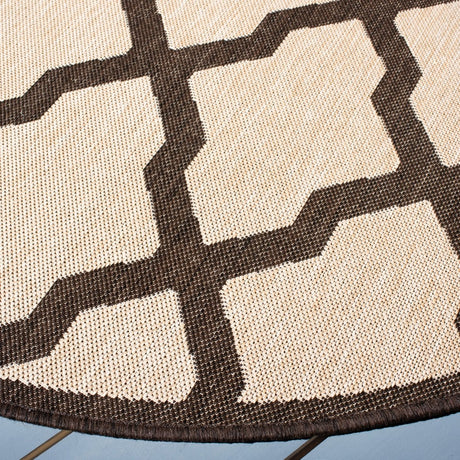 Safavieh Beach House Bhs122U Creme/Brown Rug.