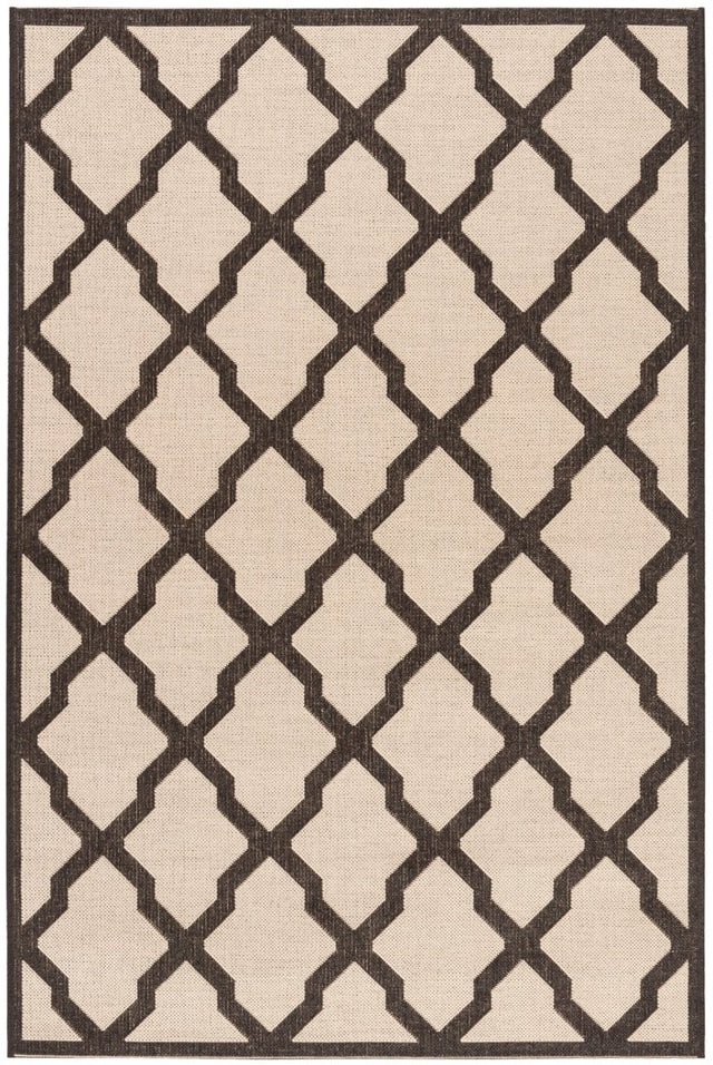 Safavieh Beach House Bhs122U Creme/Brown Rug.