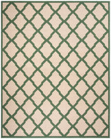 Safavieh Beach House Bhs122W Cream/Green Rugs.