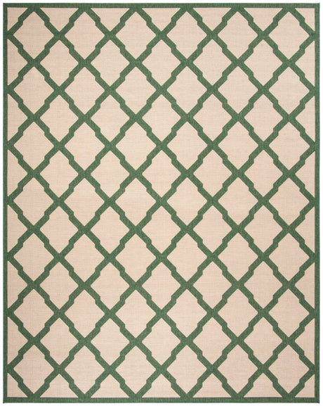 Safavieh Beach House Bhs122W Cream/Green Rugs.