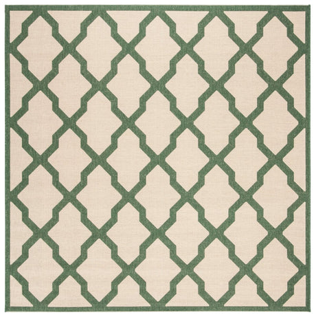 Safavieh Beach House Bhs122W Cream/Green Rugs.