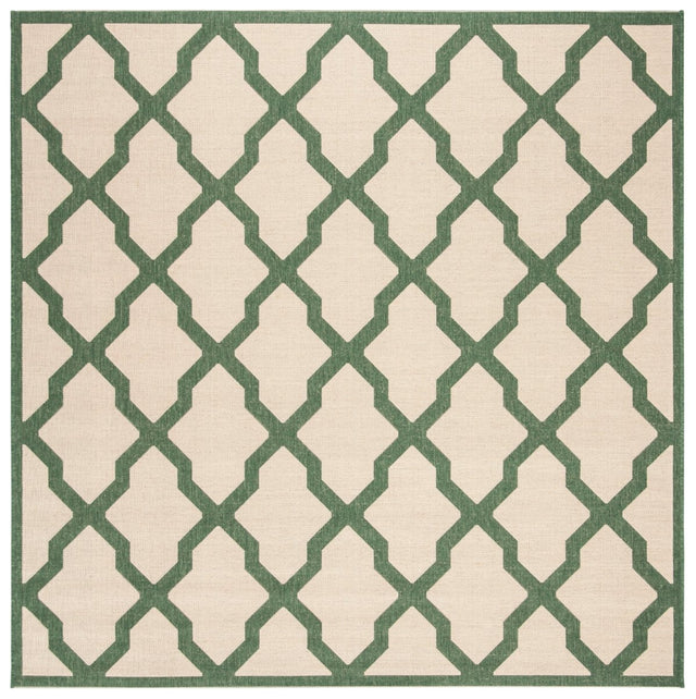 Safavieh Beach House Bhs122W Cream/Green Rugs.