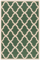 Safavieh Beach House Bhs122Y Green/Creme Rug.