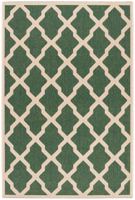 Safavieh Beach House Bhs122Y Green/Creme Rug.