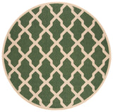 Safavieh Beach House Bhs122Y Green/Creme Rug.