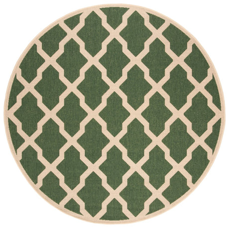 Safavieh Beach House Bhs122Y Green/Creme Rug.