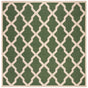 Safavieh Beach House Bhs122Y Green/Creme Rug.