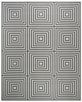 Safavieh Beach House Bhs123A Light Grey/Charcoal Rug.