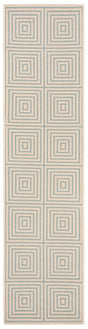 Safavieh Beach House Bhs123L Cream/Aqua Rugs.