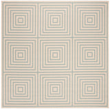 Safavieh Beach House Bhs123L Cream/Aqua Rugs.