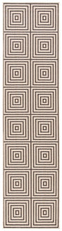 Safavieh Beach House Bhs123U Creme/Brown Rug.