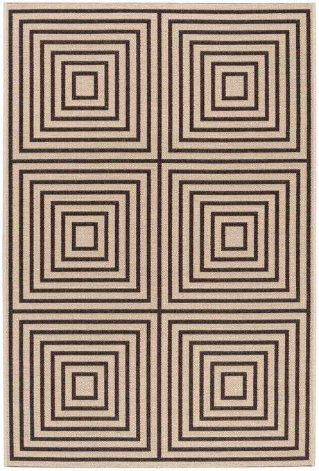 Safavieh Beach House Bhs123U Creme/Brown Rug.