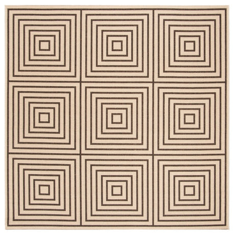 Safavieh Beach House Bhs123U Creme/Brown Rug.