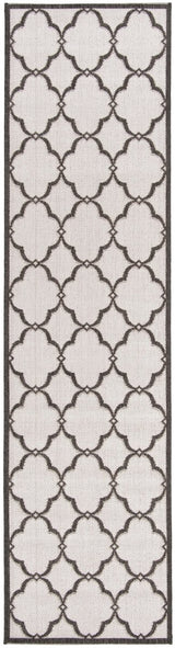 Safavieh Beach House Bhs125A Light Grey/Charcoal Rug.